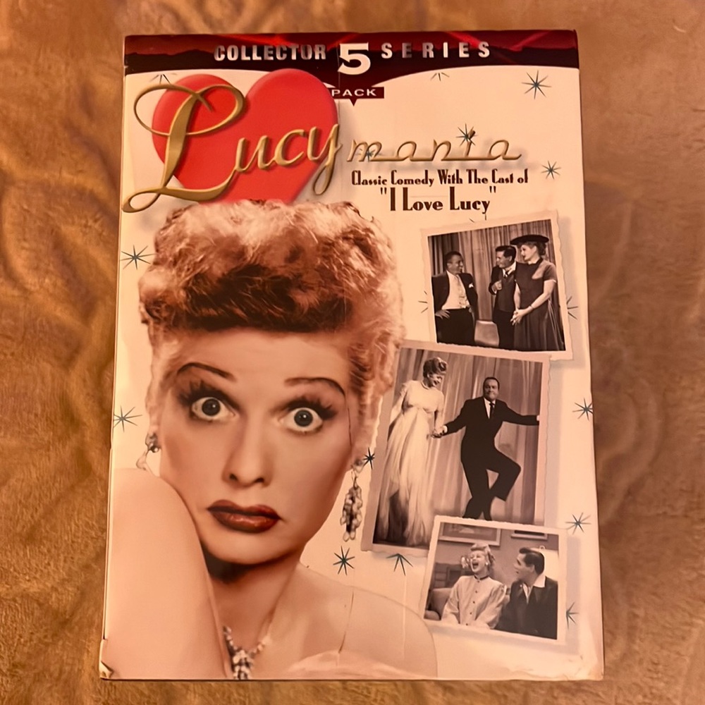 I Love Lucy Mania 5 Pack VHS 5 Tape Set) Collector Series Sealed Tapes (Sealed)